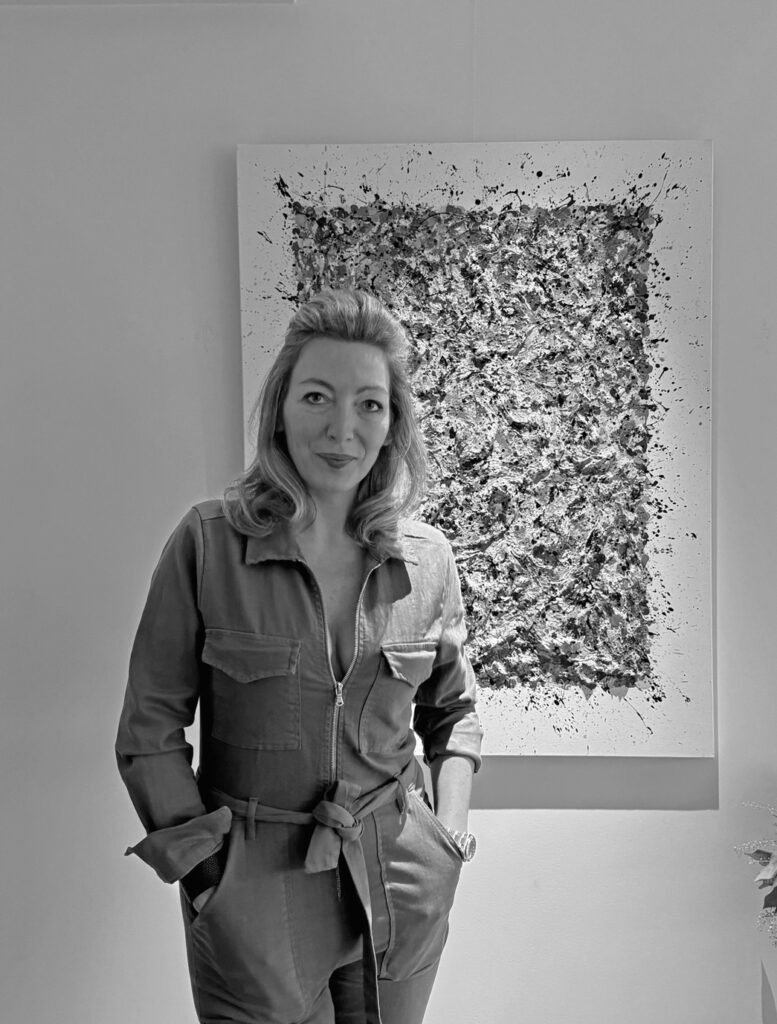 Photo de Stéphanie Bossaert, artiste peintre Lilloise