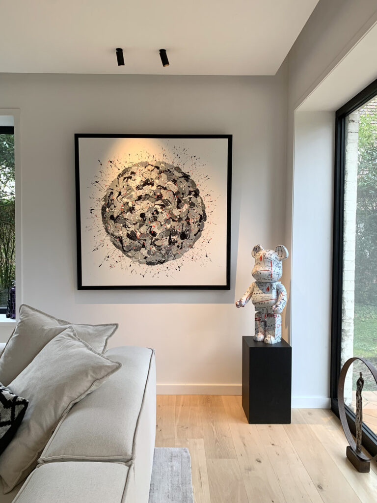 Photo 2 du tableau Flicker par Stéphanie Bossaert, artiste peintre Lilloise