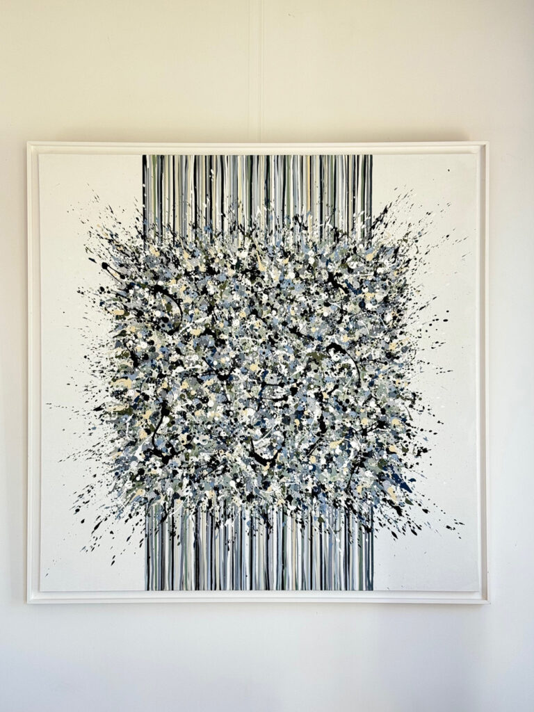 Photo 1 du tableau B fireworks par Stéphanie Bossaert, artiste peintre Lilloise