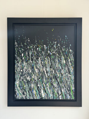 Photo 1 du tableau Black milo par Stéphanie Bossaert, artiste peintre Lilloise