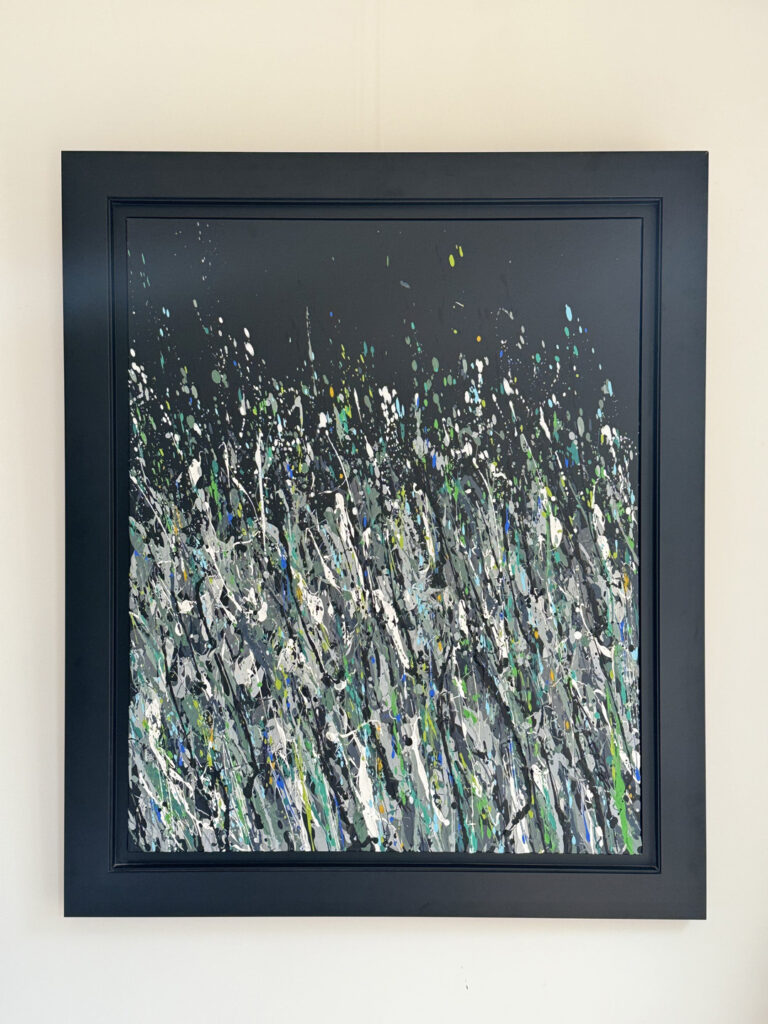 Photo 1 du tableau Black milo par Stéphanie Bossaert, artiste peintre Lilloise