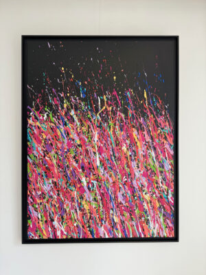 Photo 1 du tableau Pink milo par Stéphanie Bossaert, artiste peintre Lilloise