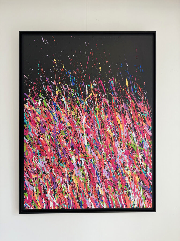Photo 1 du tableau Pink milo par Stéphanie Bossaert, artiste peintre Lilloise