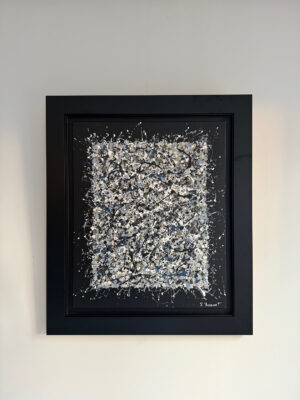 Photo 1 du tableau Black crazy par Stéphanie Bossaert, artiste peintre Lilloise