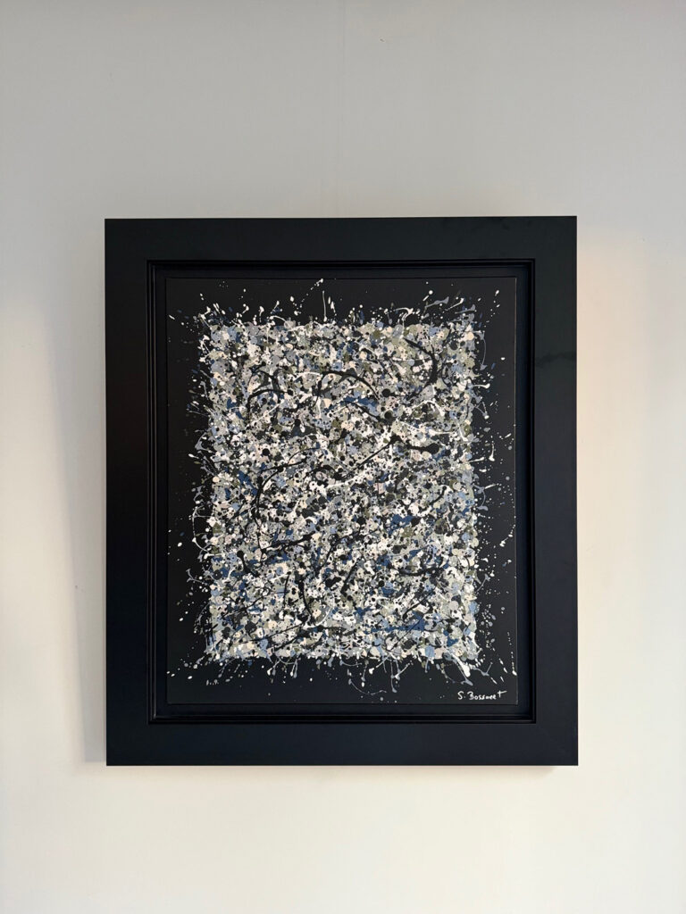 Photo 1 du tableau Black crazy par Stéphanie Bossaert, artiste peintre Lilloise