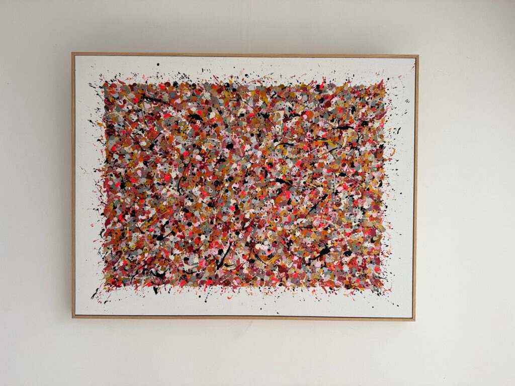 Photo 1 du tableau Gold fusion par Stéphanie Bossaert, artiste peintre Lilloise