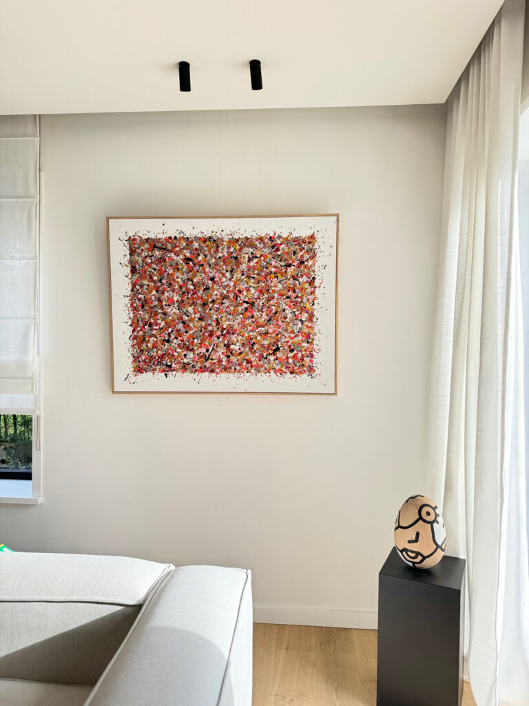 Photo 2 du tableau Gold fusion par Stéphanie Bossaert, artiste peintre Lilloise