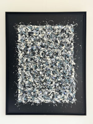 Photo 1 du tableau Black Crispy par Stéphanie Bossaert, artiste peintre Lilloise