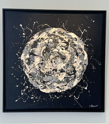Photo 1 du tableau Black Millenium par Stéphanie Bossaert, artiste peintre Lilloise