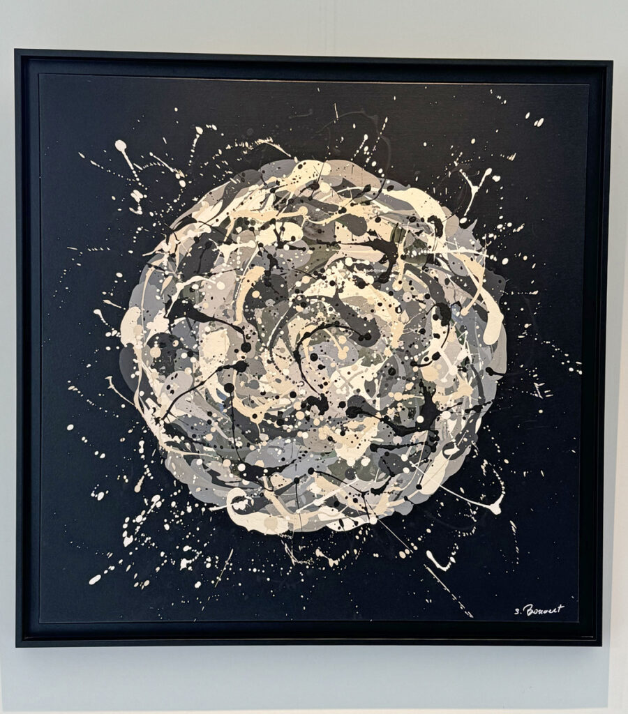 Photo 1 du tableau Black Millenium par Stéphanie Bossaert, artiste peintre Lilloise